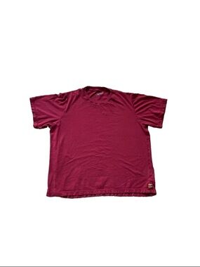 Gramicci Men's Red Short Sleeve 100% Cotton Shirt Size XL